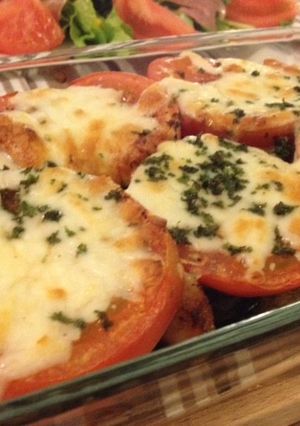 トマトと茄子のオーブン焼き-レシピのメイン写真