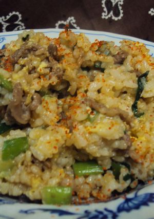 ジンギスカンチャーハン-レシピのメイン写真