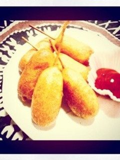 お弁当に!プチアメリカンドック-レシピのメイン写真