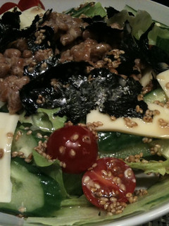 納豆サラダ丼-レシピのメイン写真