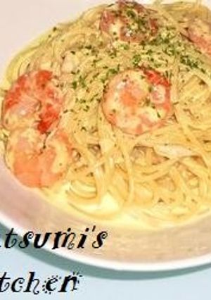 海老とツナのカレークリームパスタ✿-レシピのメイン写真