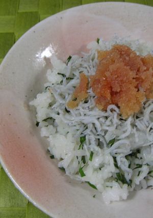明太しらす丼-レシピのメイン写真
