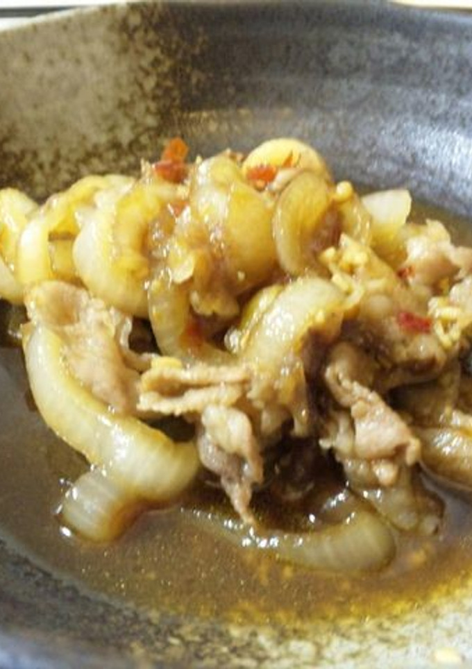 豚肉とタマネギのスタミナ炒め&スタミナ丼-レシピのメイン写真
