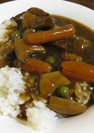 牛肉の煮込みライス-レシピのメイン写真