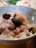 黒豆梅干ご飯