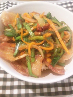 焼肉風!甘辛ダレの豚カルビ丼-レシピのメイン写真