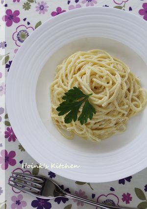 材料３つ♪あっという間のクリームパスタ-レシピのメイン写真