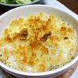 簡単、鮭のパン粉焼き