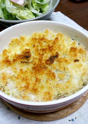 簡単、鮭のパン粉焼き-レシピのメイン写真