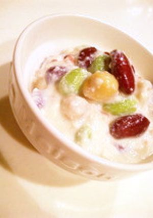 豆乳クリーム豆サラダ-レシピのメイン写真