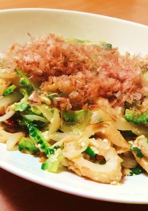 新玉ねぎとちくわのゴーヤチャンプルー-レシピのメイン写真