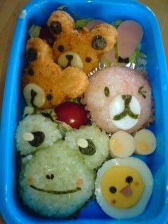 キャラ弁♪どうぶつさん弁当♪-レシピのメイン写真