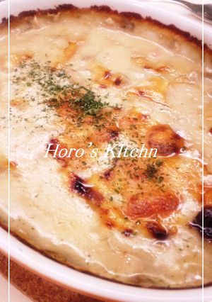 あつあつとろ～り☆プリプリえびグラタン-レシピのメイン写真