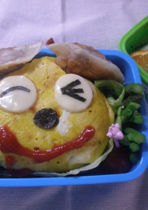 キャラ弁☆オム犬☆-レシピのメイン写真