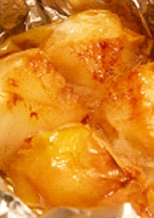オリーブオイルスプレッド焼きリンゴ-レシピのメイン写真