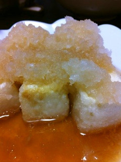 少量油で超おいしい!揚げ出し豆腐〜♪-レシピのメイン写真