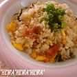 *梅じゃこわかめチャーハン*