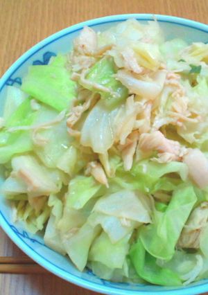 ＊和＊ツナとキャベツのくたくた煮-レシピのメイン写真