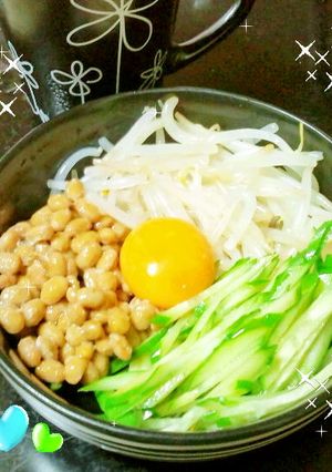 今日のおつまみ★もやし納豆★-レシピのメイン写真