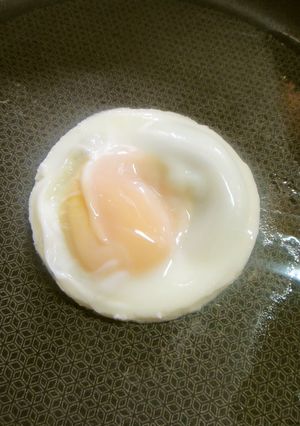 マクドナルドやカフェ風に半熟卵を焼く方法-レシピのメイン写真