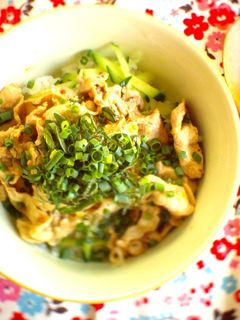 豚しゃぶさっぱり丼**-レシピのメイン写真