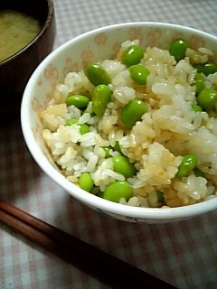 簡単♪美味しい ~ 枝豆ご飯 ① ~-レシピのメイン写真