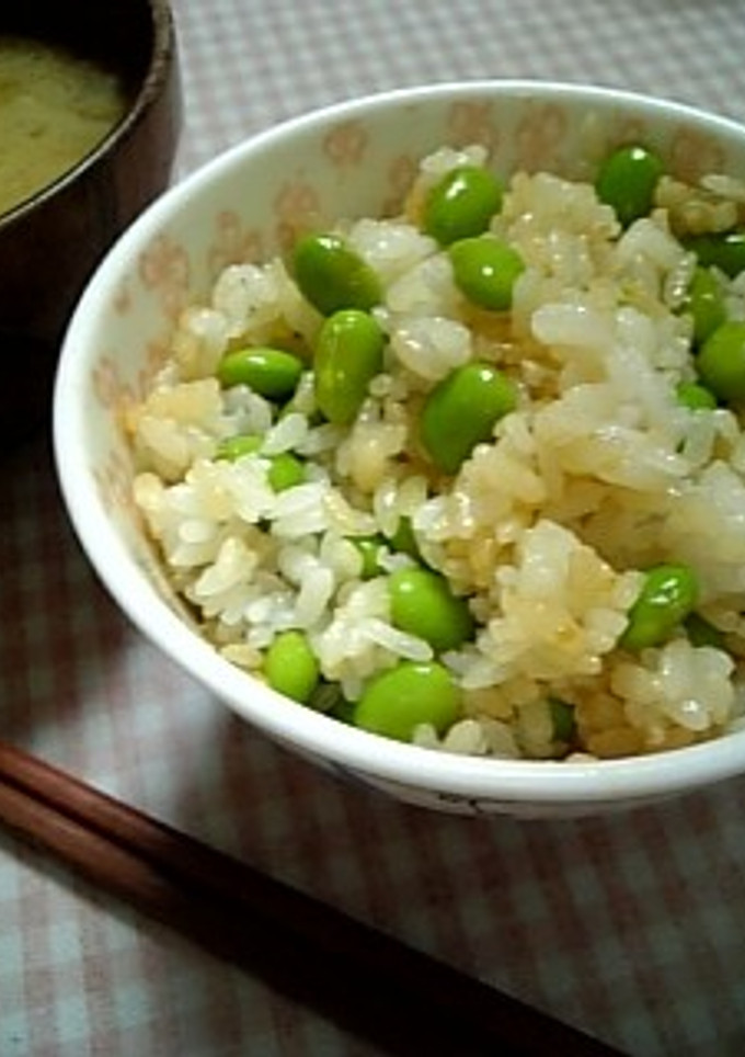 簡単♪美味しい ～ 枝豆ご飯 ① ～-レシピのメイン写真