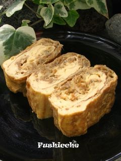 しらす佃煮入り卵焼き-レシピのメイン写真