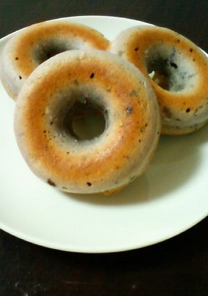 HMで焼きドーナツ☆ブルーベリーチーズ-レシピのメイン写真