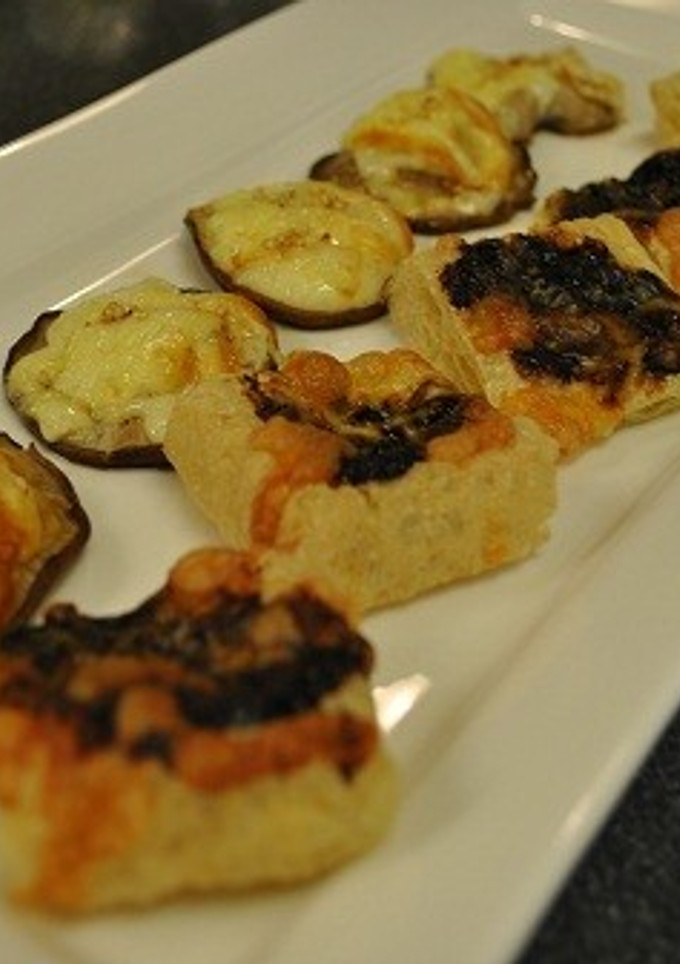 しいたけのマヨ焼き＆油揚げの海苔チーズ-レシピのメイン写真