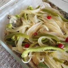 รูปของ 鯵の南蛮漬け*柚子胡椒で*