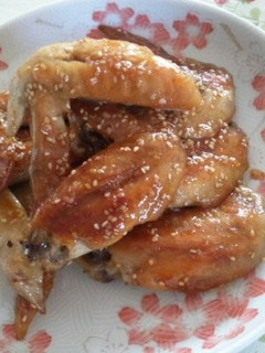 手羽先 甘辛ニンニク醤油-レシピのメイン写真