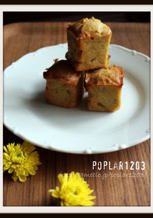 空豆&白いちじくのケーキ-レシピのメイン写真