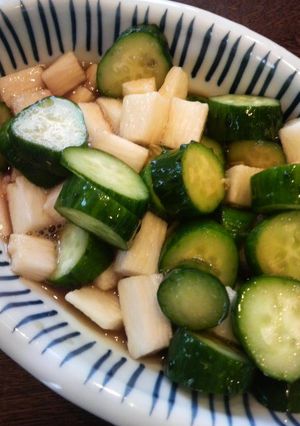 キュウリと大根のパリポリ浅漬-レシピのメイン写真