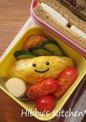 お弁当に♪ミニオムレツくん〈・∪・〉-レシピのメイン写真