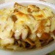 残ったカレーで♪チーズ焼きパスタ