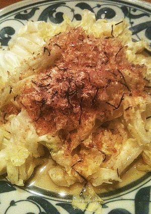レンジきゃべつのおかか和え-レシピのメイン写真