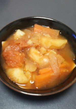 じゃがたまトマト煮込み-レシピのメイン写真