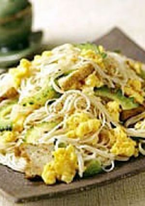 ゴーヤ入りそうめんチャンプル-レシピのメイン写真