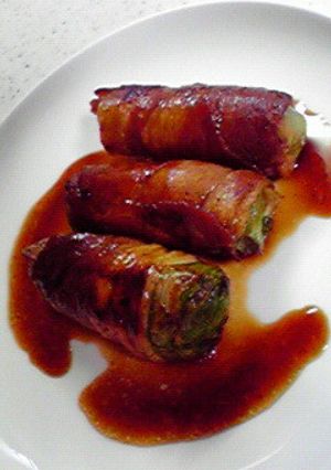 レタスの肉巻き♪甘辛ダレ-レシピのメイン写真