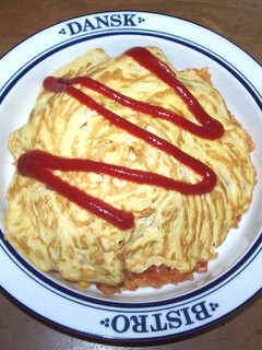 かんたんオムライス(ケチャップ味)-レシピのメイン写真