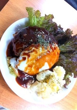 チーズinハンバーグ-レシピのメイン写真