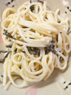 添えに☆彡塩昆布マヨパスタ-レシピのメイン写真