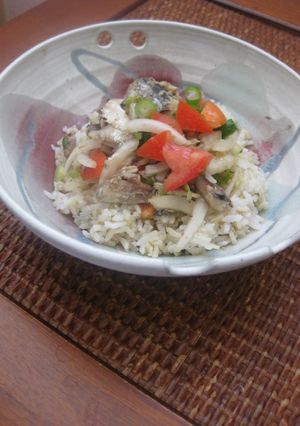オイルサーディンとトマトのマリネ丼-レシピのメイン写真