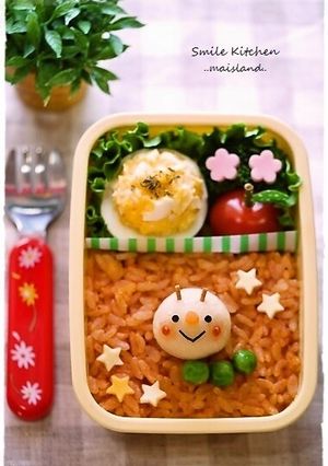 コロコロ♪いもむしくん＊キャラ弁-レシピのメイン写真