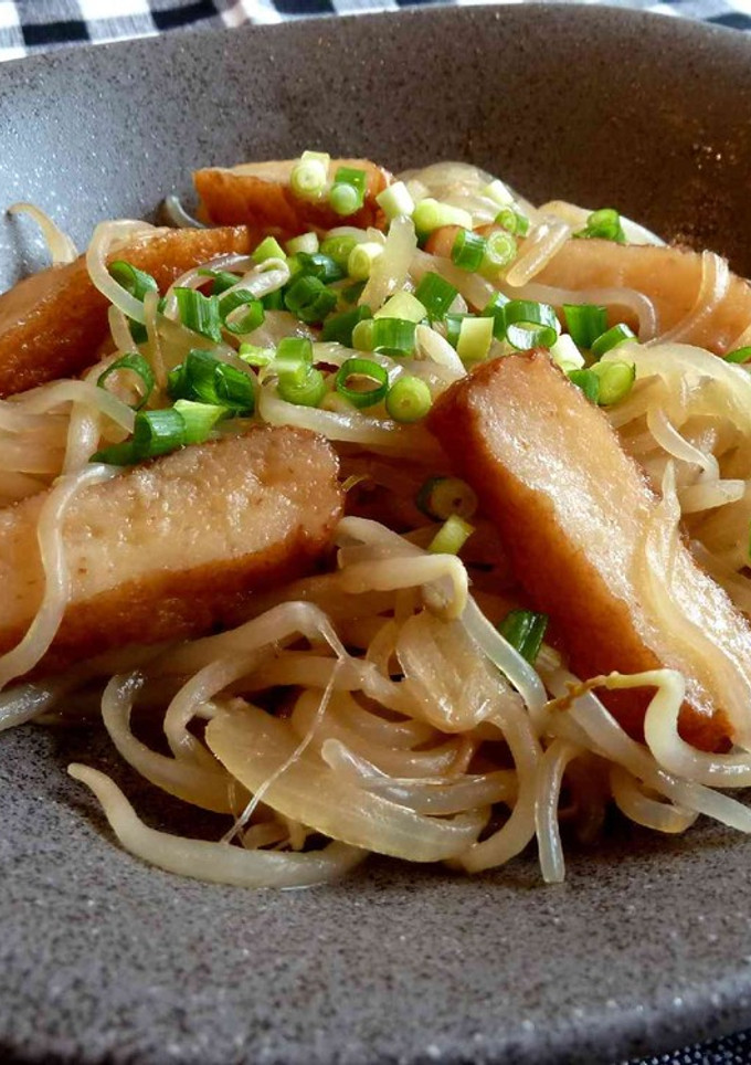 簡単★もやしとさつま揚げの炒め煮-レシピのメイン写真