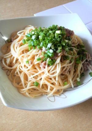 ツナとゆず胡椒のパスタ-レシピのメイン写真