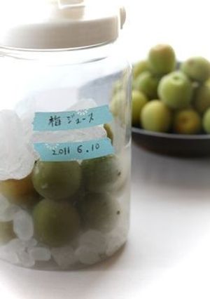写真付！ほっとくだけ！梅シロップジュース-レシピのメイン写真