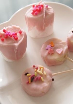 簡単おやつチョコバナナ&チョコマシュマロ-レシピのメイン写真