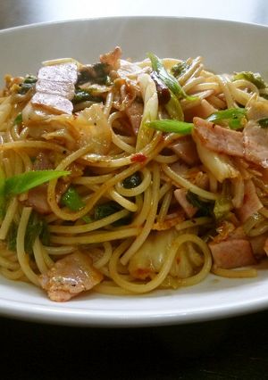ランチにオススメ★☆★キムチパスタ-レシピのメイン写真